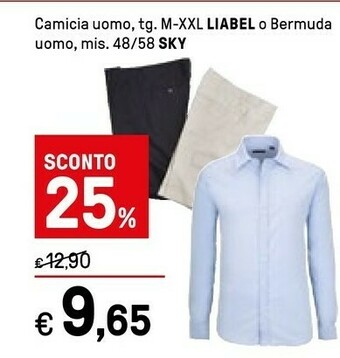 Iper La Grande Camicia Uomo O Bermuda Uomo offerta