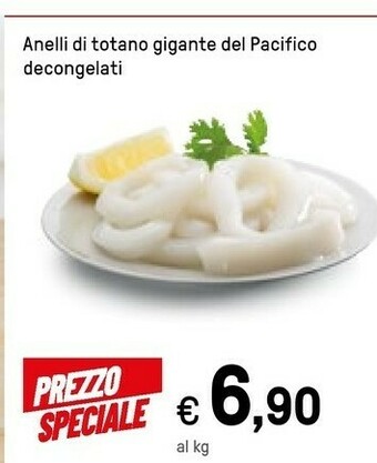 Iper La Grande Anelli Di Totano Gigante Del Pacifico Decongelati offerta