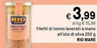 Iper La Grande Rio Mare Tonno All'Olio Di Oliva offerta