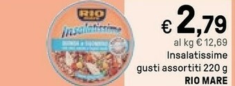 Iper La Grande Rio Mare Insalatissime Messicana 220 G(ml) offerta