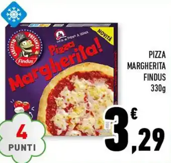 Conad Findus Pizza Margherita 330g offerta