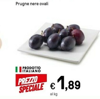 Iper La Grande Prugne Nere Ovali offerta