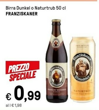 Iper La Grande Franziskaner Birra Dunkel offerta