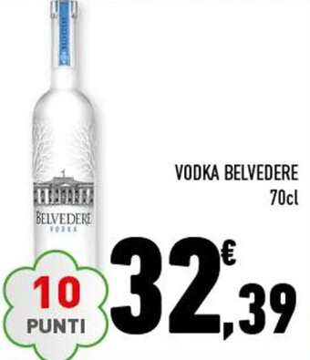 Conad Vodka Belvedere 70cl offerta