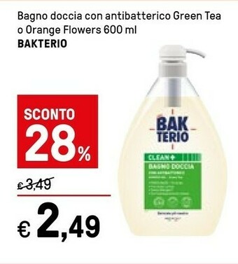 Iper La Grande Bakterio Bagno Doccia Con Antibatterico Green Tea offerta