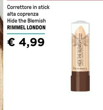 Iper La Grande Rimmel Hide The Blemish Correttore 4,5 G offerta