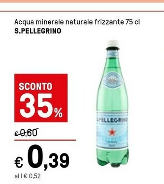 San Pellegrino Acqua Minerale Naturale Frizzante