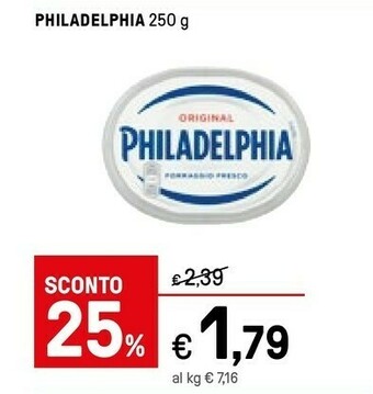 Iper La Grande Philadelphia Original offerta