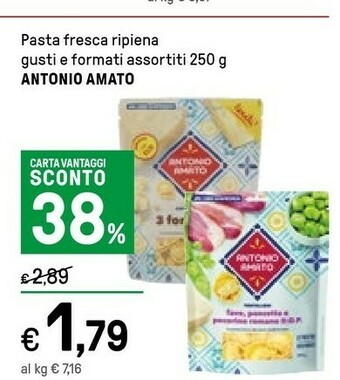 Iper La Grande Antonio amato Pasta Fresca Ripiena offerta