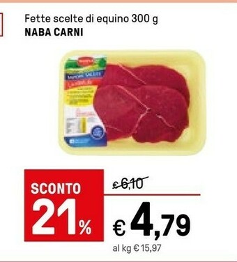 Iper La Grande Naba carni Fette Scelte Di Equino offerta