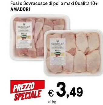 Iper La Grande Amadori Fusi O Sovracosce Di Pollo offerta