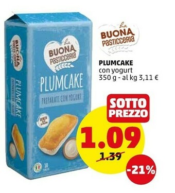 PENNY La Buona Pasticceria - Plumcake 350 G(ml) offerta