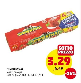PENNY Bolton alimentari spa Simmenthal 280 G(ml) offerta