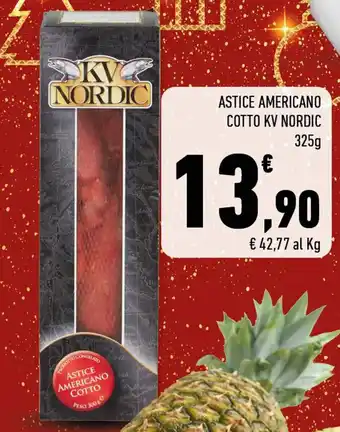 Conad KV Nordic Astice Americano Cotto 325g offerta