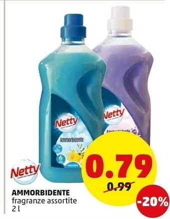 PENNY Netty Ammorbidente offerta