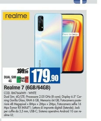 Wellcome Realme Smartphone android offerta