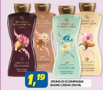 Risparmio Casa Spuma Di Sciampagna Bagno Crema offerta