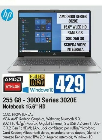 Wellcome HP acer aspire offerta