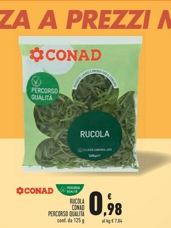 Conad Conad Rucola Percorso Qualita offerta