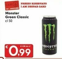 Despar Monster Birra Peroni offerta