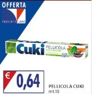 Mercatò Cuki Pellicola Trasparente offerta