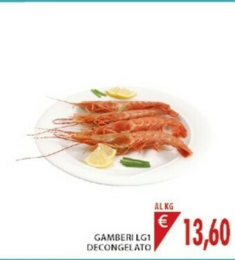 Mercatò Gamberi Lg1 Decongelato offerta
