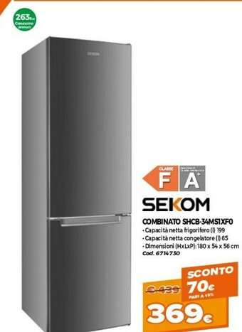 Sekom Combinato SHCB-34MS1XF0