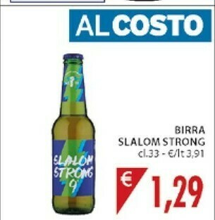Slalom strong Birra Doppio Malto 330 G(ml)