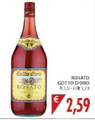 Mercatò Gotto d'oro Rosato offerta