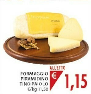 Mercatò Formaggio Piramidino Tino Paiolo offerta