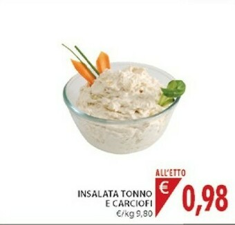 Mercatò Insalata Tonno E Carciofi offerta