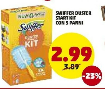 PENNY Swiffer Duster Start Kit Con 3 Panni offerta