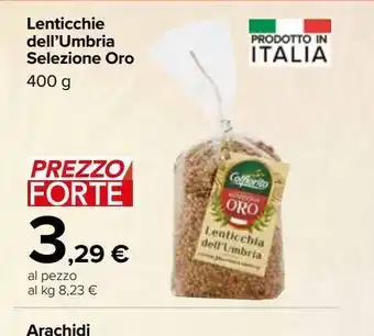 Carrefour Market Lenticchie dell''umbria selezione oro 400 g offerta
