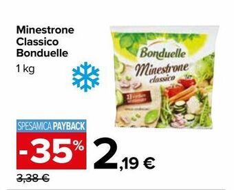 Carrefour Market Minestrone classico bonduelle 1 kg offerta