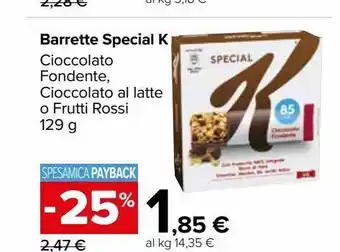 Carrefour Market Barrette special k offerta