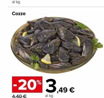 Carrefour Market Cozze offerta