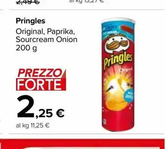 Carrefour Market Patatine pringles 200 g offerta