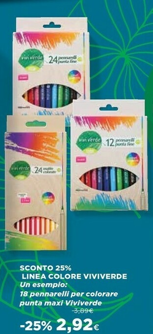 Coop Viviverde Linea Colore offerta