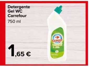Detergente gel wc carrefour 750 ml