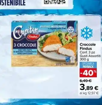 Carrefour Market Croccole findus offerta