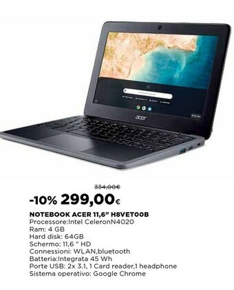 Acer Notebook H8VETOOB