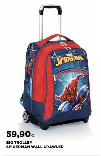 Coop Big Trolley Spiderman Wall Crawler offerta