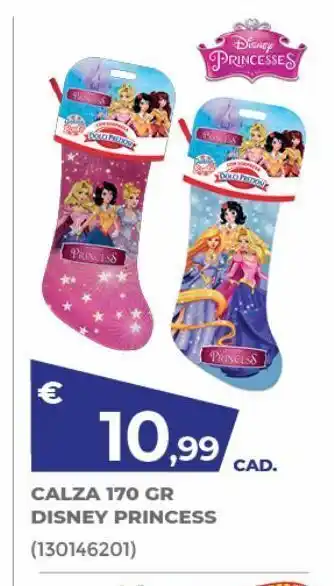 Toys Center Calza 170 gr disney princess offerta