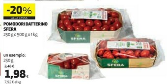 Coop Sfera Soc. Agricola S.r.l. - Pomodoro Datterino offerta