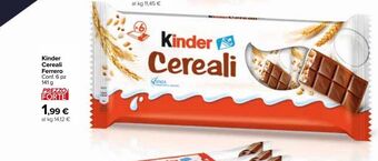 Carrefour Market Kinder cereali ferrero offerta