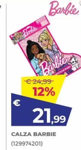 Toys Center Calza barbie offerta