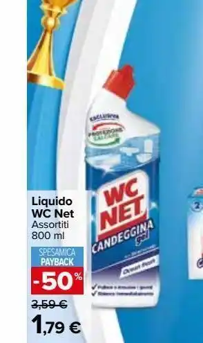 Carrefour Market Liquido wc net 800 ml offerta