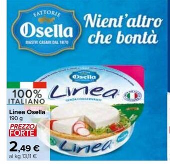 Carrefour Market Linea osella 190 g offerta