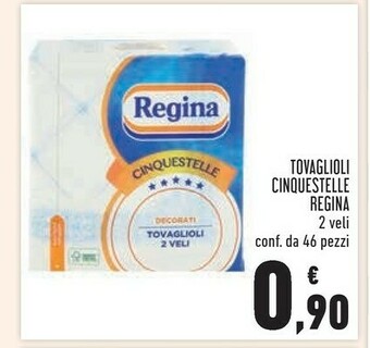 Conad Superstore Regina Tovaglioli Cinquestelle 2 Veli offerta
