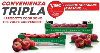 Coop Coop Pesche Nettarine E Pesche offerta